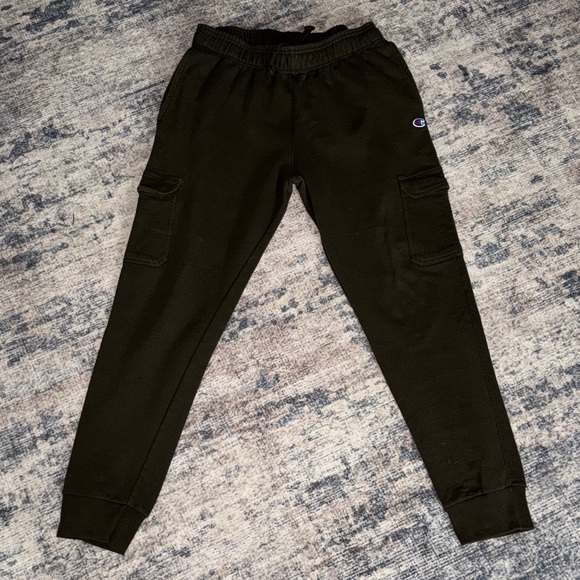 Champion Men Olive Jogger Pants - Picture 3 of 4